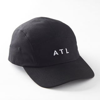 Black ATL Hat 5 Panel - City Design